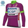 Maglia 2022 Bardiani-CSF Faizane Manica Lunga Winter Invernale Verde Lilla Maglia 2022 Bardiani-CSF Faizane Manica Lunga Winter Invernale Verde Lilla